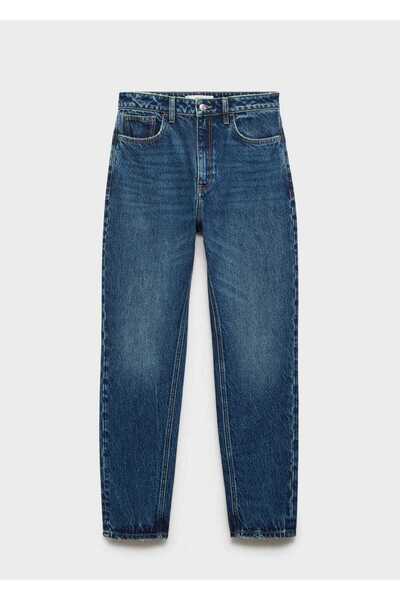 MANGO Woman Mom2000 yüksek belli mom jean pantolon