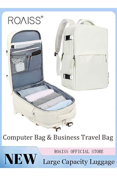 ROAISS Travel Backpack for Men Women Carry On Backpack with USB Charging Port...