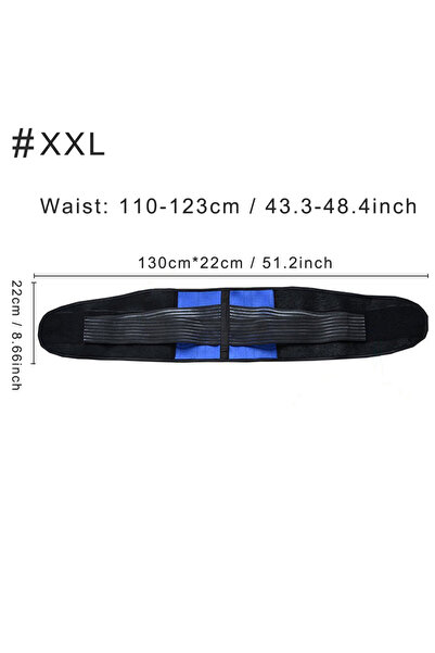 Choice حزام دعم الظهر للرجال والنساء مقاس XXL M-6XL حزام دعم الظهر المرن دعام...
