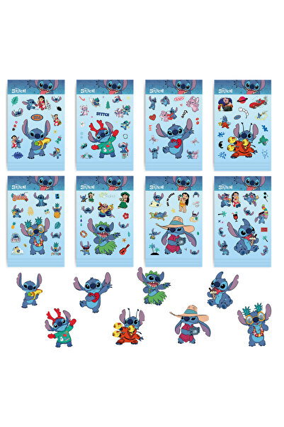 Choice 16 قطعة من ملصقات ديزني ستيتش 8/16/32 قطعة ملصقات أنمي لوح تزلج كمبيوت...