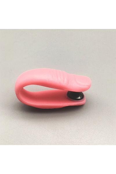 Choice YS2TigerClipPink Mini Massage Clip with Magnetic Suction Finger Massage Compact and Lightweight Port