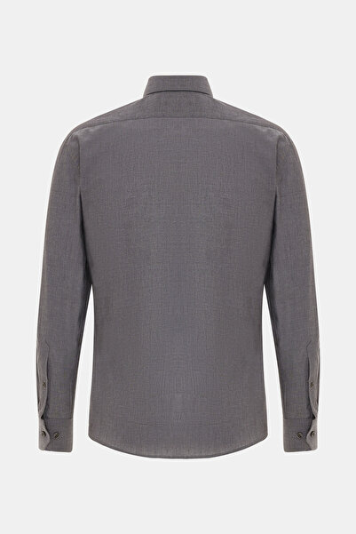 W Collection GRİ UZUN KOLLU GÖMLEK