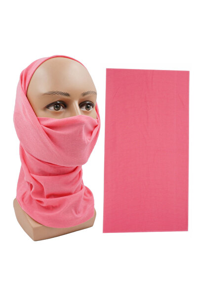 Choice DC008 pink Outdoor Magic Bandana Solid Neon Color Cycling Hiking Scarv...