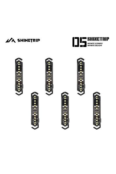 Choice 6 PCS Light ShineTrip Wind Rope Warning Light Illumination 60G Portable Installation Type-C Recharge
