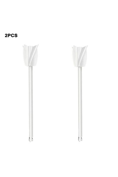 Choice White-2PCS 2PCS Epoxy Mixing Stick Paint Stirring Rod Putty Cement Paint Mixer Attachment With Drill