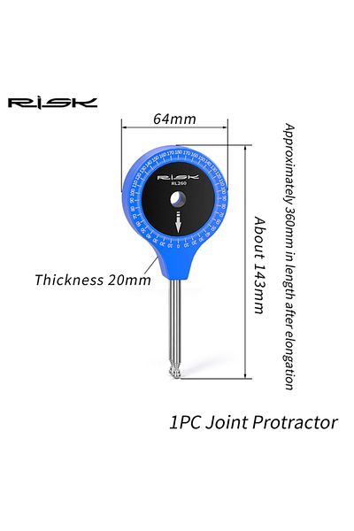 Choice RL-260 RISK New Road Bicycle Fitting Tool Bicycle riding Angle Measurement Tool Ride Position Adjust