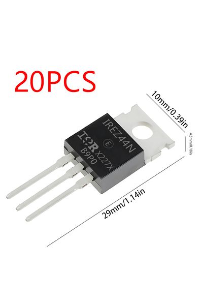 Choice 20pcs 10/20pcs Irfz44n Irfz44 N-channel Power Mosfet Transistor, International Rectifier Power 49a 5