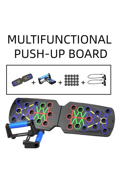 Choice B-3 Portable Multifunctional Push Up Board Fitness and Muscle Training Device Home Workout Set Folda