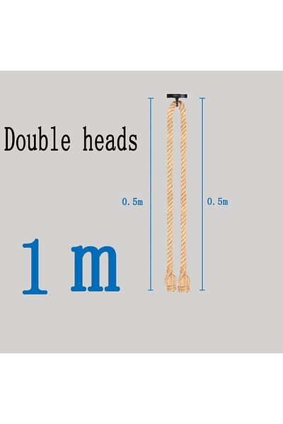 Choice Double Heads-0.5m Edison E27 Vintage Chandelier Lamp American Retro Hemp Rope Pendant Light Industri