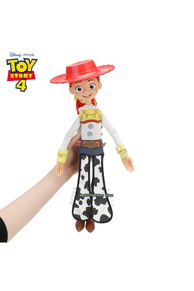 Choice Black Disney Toy Story 4 Talking Woody Jessie Action Figures Anime Decoration Collection Speak Sound