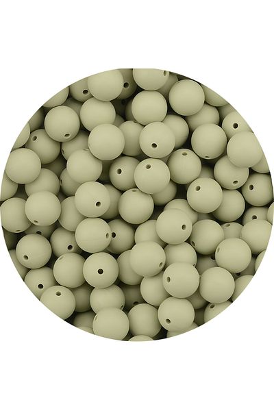 LOFCA Lint LOFCA 12mm 50pcs/lot Beads Food Grade Silicone Teether Round Beads Baby Chewable Teething Beads