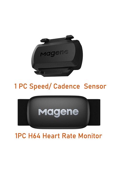 Magene S3 and H64 Sensor Magene S3+ Speed Cadence Sensor ANT Bluetooth Computer Speedmeter Dual Sensor Bike