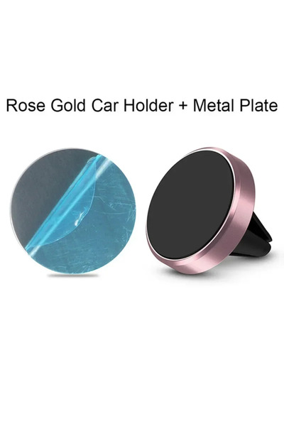 Choice حامل هاتف مغناطيسي وردي للسيارة مع فتحة تهوية مغناطيسية وحامل هاتف ذكي...