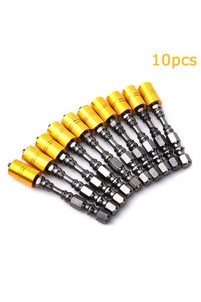 Choice 10pcs Strong Magnetic Screwdriver Bit Set 65mm Phillips Electronic Screwdriver Bits For Plasterboard