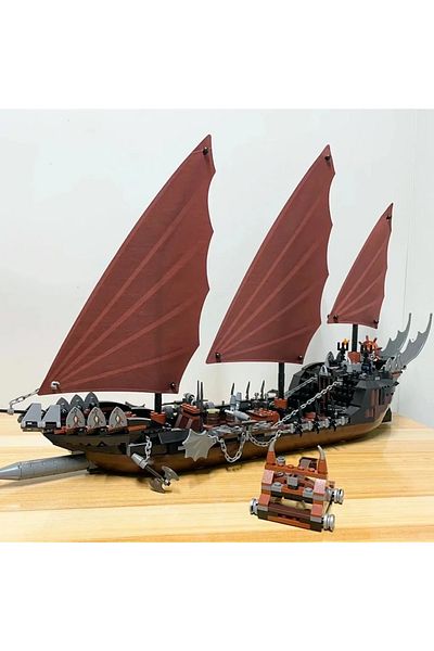 Choice 79008 Ghost Pirate Ship Ambush Building Blocks Bricks Boat Kids Birthday DIY Educational Toy Boy Ad