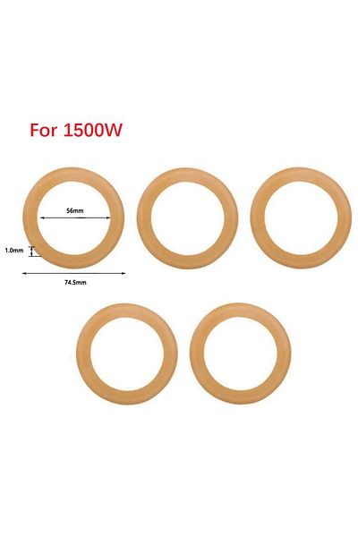 Choice 1500 واط 5 قطع حلقات مكبس مطاطية ملحقات مضخة الهواء لضاغطات الهواء الصامتة الخالية من الزيت 550 واط 1100 واط 1500 واط