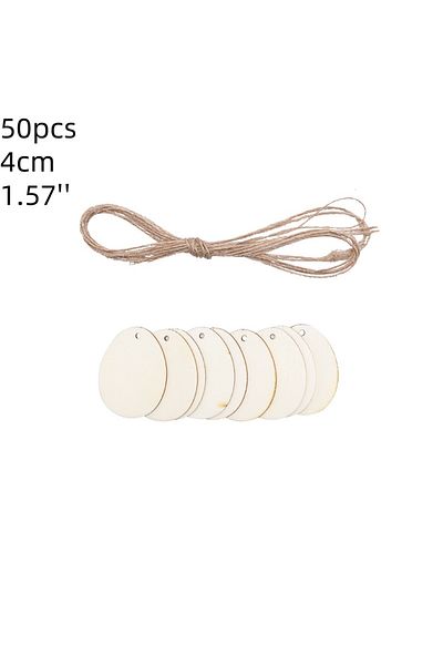 Choice B02 Unfinished Easter Wooden Eggs With Ropes Home Blank Pendant Bunny Egg Wood Chips DIY Painted Cra