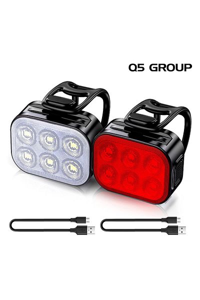 Choice Headlight Taillight CYCLAMI 500 Lumens Bicycle Headlight Tail Light MTB Road Bike Bright Flashlight