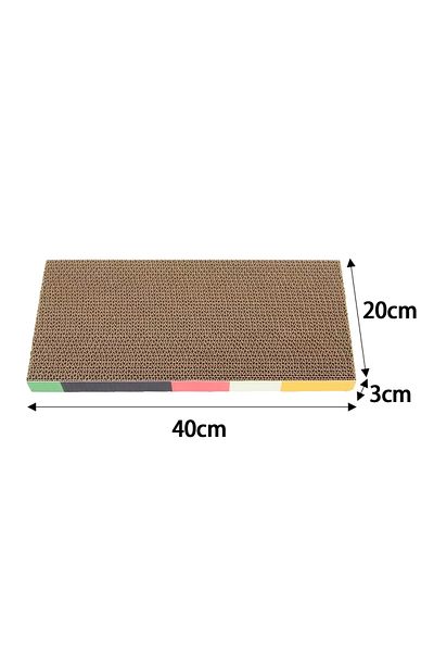 Choice Straight 43x20x3cm Cat Scratching Board Bed Cat Scratchers Cardboard Cat Scratch Pad Nest for Sleepi