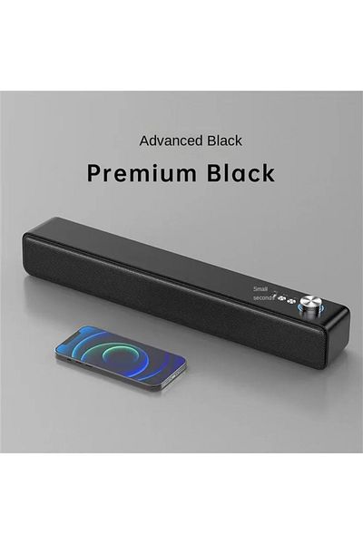 Choice black Original Bluetooth Subwoofer Soundbar TV Audio Echo Wall Computer Speaker Home Theater Music