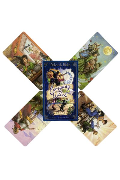 Choice xjw17 Everyday Witch Tarot Cards Deck Oracle Electronic Guide Book 78Pcs English Version Everyday Wi
