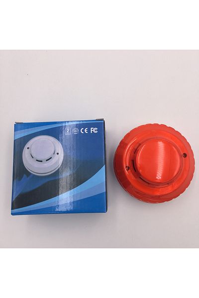 Choice WHITE Fire Alarm 4 Wire Photoelectric Smoke Detector Relay Ouput Operation NO NC Smoke Sensor Alarm