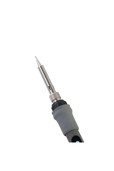 Choice 220V EU Plug Gray 80W Digital Display Adjustable Temperature Electric Soldering Iron 110V / 220V Sol