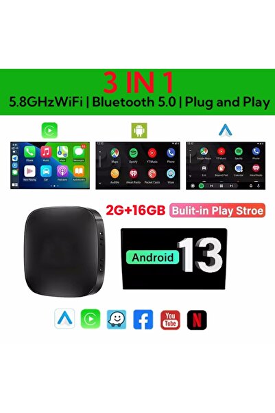 Choice صندوق ذكي يعمل بنظام Android 13، مزود بذاكرة 2 جيجابايت وذاكرة تخزين 1...