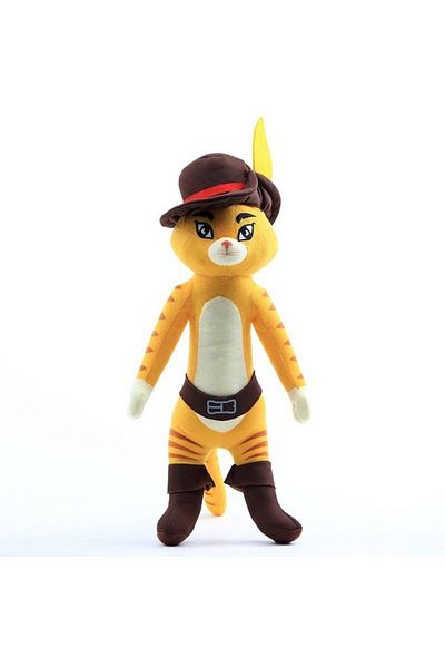 Choice 36cm Anime Shrek Plush Toys Princess Fiona Gingerbread Man Donkey Puss Boots Collectible Soft Doll T