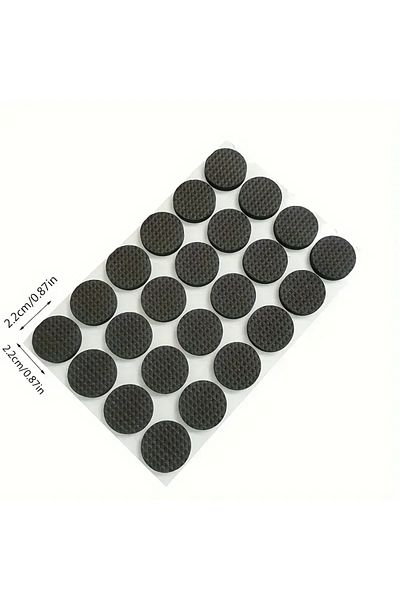Choice 48Pcs A Self - Adhesive Furniture Leg Feet Protector Pads: Anti - Skid, Scratch - Resistant, DIY - f