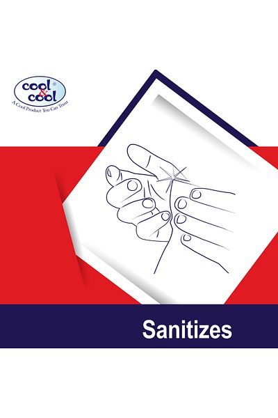 COOL & COOL Sanitizing Wipes 15 pcs