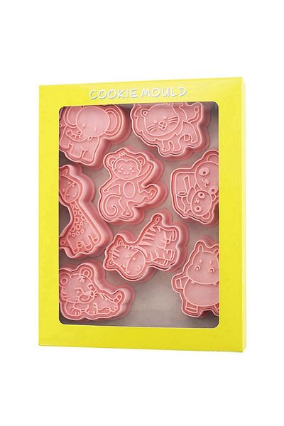 Choice W1684-33 Jungle Safari Animal Cookie Cutter Mold DIY Cake Tools Jungle Birthday Party Decoration Kid