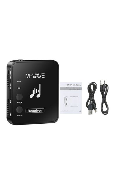 Choice Receiver M-VAVE WP-10 2.4GHz Wireless Ear Back Receiver Rechargeable Receiver of Wireless Earphone M
