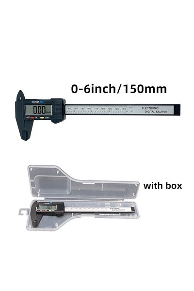 Choice1 0-150mm AMR 150mm 100mm Electronic Digital Caliper Carbon Fiber Dial Vernier Caliper Gauge Micromete