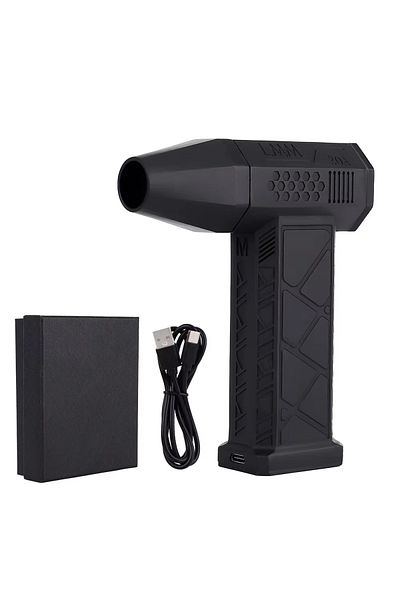 Choice Black 130000RPM Mini Turbo Jet Fan Electric Air Duster Adjustable wind speed Turbo Violent Blower Re