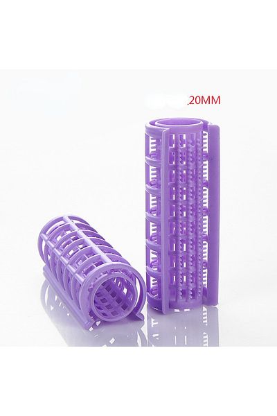 Choice 12Pcs 2CM 6/8/10/12/14Pcs Heatless Hair Curler No Heat Hair Rollers Plastic Lazy Curls Root Perm Rod