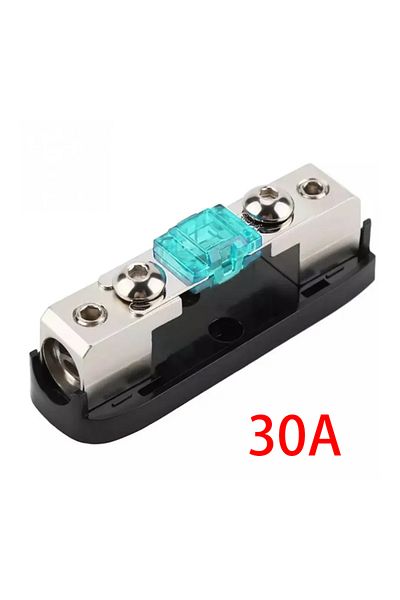 Choice 30a Car Audio Fuse Power Fuse Holder 30-150a Stereo Audio Single Way Agu Fuse Holder Power Distribut