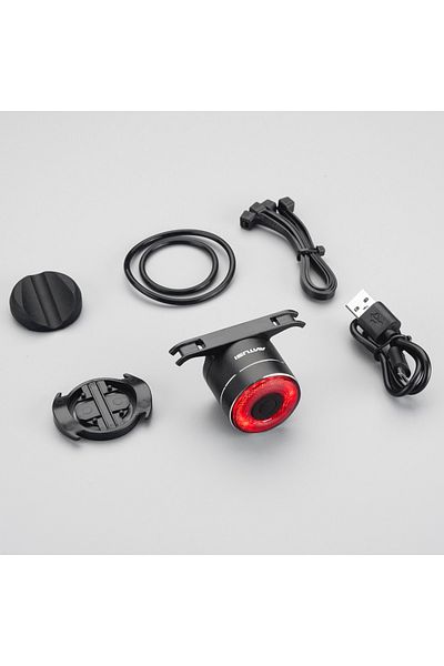 Choice Q3 Antusi Bicycle Smart Auto Brake Sensing Light IPx6 Waterproof LED Charging Cycling Taillight Bike