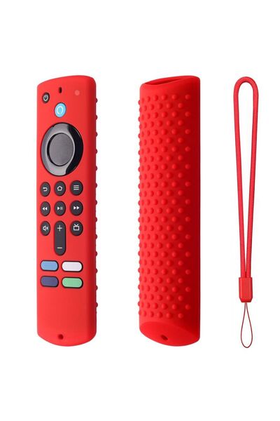 Choice red Replacement Cover For Amazon Fire TV Stick (3rd Gen) Shockproof Remote Control Silicone Protect