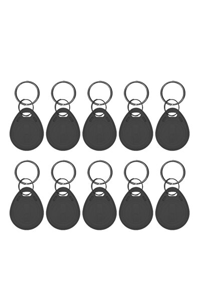 choice2 10Black-KeyT57 10pcs 125KHz T5577 Keyfobs Rewritable Duplicate Tag 52...