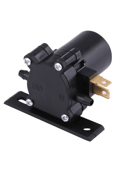 Choice محرك مضخة غسيل وممسحة الزجاج الأمامي العالمي أسود 12 فولت لسيارة فان ح...