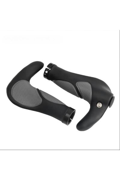Choice Black Bicycle Grips Comfy TPR Rubber MTB Cycling Ergonomic Soft Lock Mountain Bike Handlebar Casing
