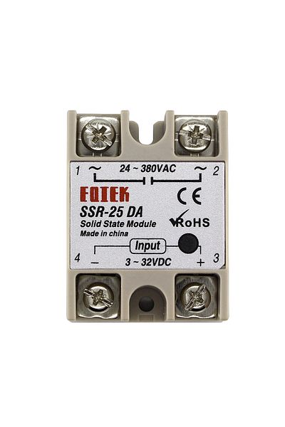 Choice Ssr-25da Ssr-10da Ssr-25da Ssr-40da 10a 25a 40a Solid State Relay Module 3-32v Input Dc 24-380v Ac O