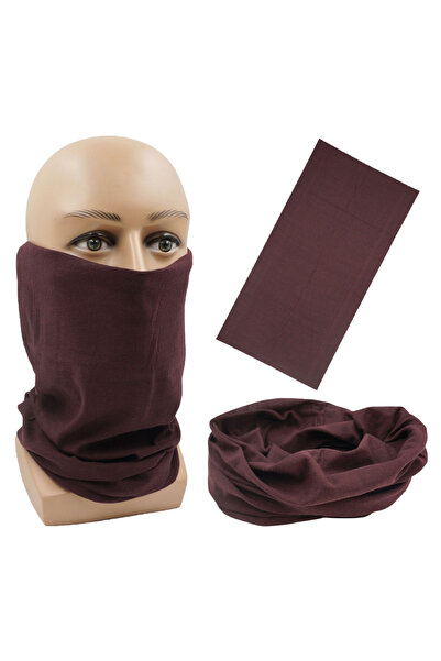 Choice DC015 قهوة في الهواء الطلق ماجيك باندانا بلون نيون سادة لركوب الدراجات...