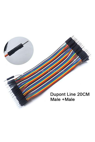 Choice M-m(20CM) 40pcs 40 / 120pcs 40pin 20cm Dupont Line Male To Male Female And Female To Female Jumpe