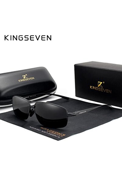 Choice Black Gray KINGSEVEN Brand Designer Men Polarized UV400 Sunglasses Vin...