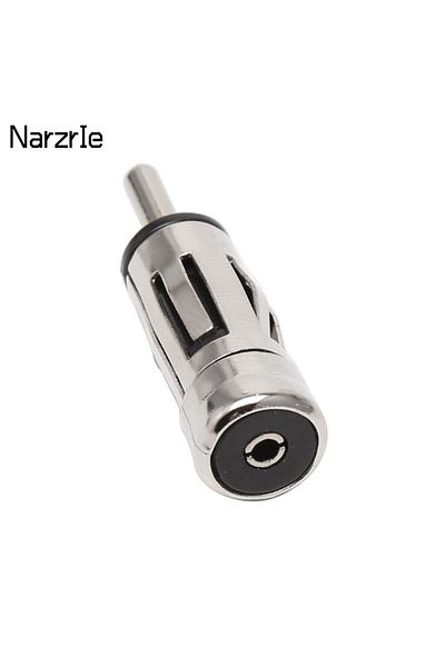 NarzrIe Car Vehicles Radio Stereo ISO To Din Aerial Antenna Mast Adapter Connector Plug for Car Radio Ste...