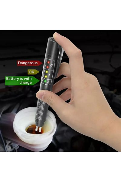 Choice Universal Brake Fluid Tester Accurate Oil Quality Diagnostic Tools LED Indicator Liquid Testing P...