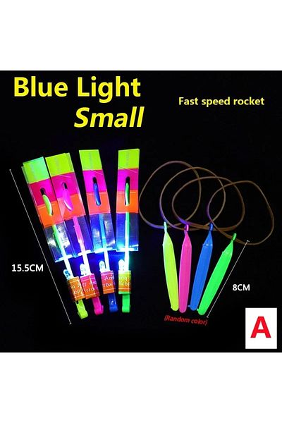 Choice 50pcs A 1/10/30/50pcs Amazing Light Toy Arrow Rocket Helicopter Flying Toy Led Light Toys Party Fun
