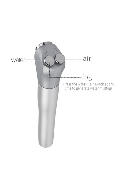 Choice Dental Triple Way Syringe Handpiece Air Water Spray with 2 Nozzles Tips Tubes For Air Triple Syri...